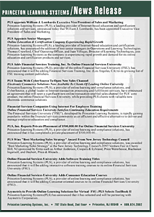 Princeton Learning Systems