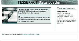 Merck & Co., Inc.- TESSERACT Data Loader